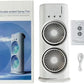 Mini Double Head Mist Fan with LED Light & Humidifier | Portable Air Cooler for Home, Office & Travel
