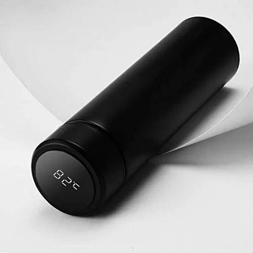 Temperature Display Thermos Water Bottle (Hot & Cold) | 500 ML | Random Colors